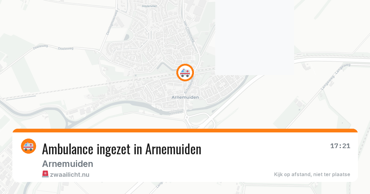 Ambulance ingezet in Arnemuiden — 10 jul 2026