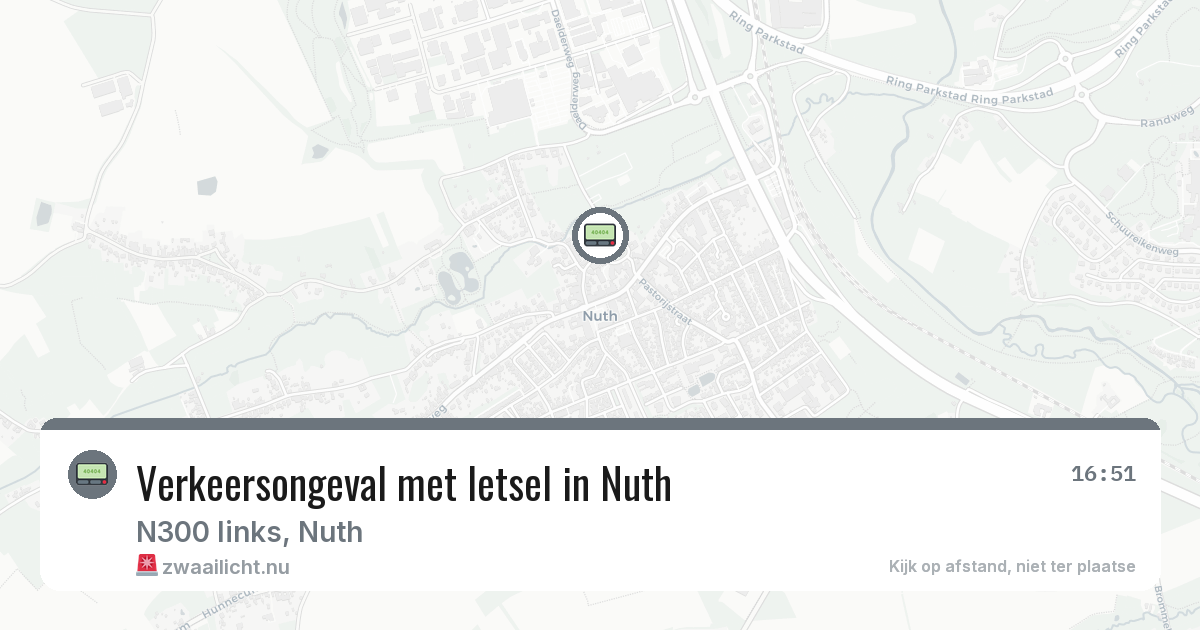 Verkeersongeval met letsel in Nuth — 12 mei 2026
