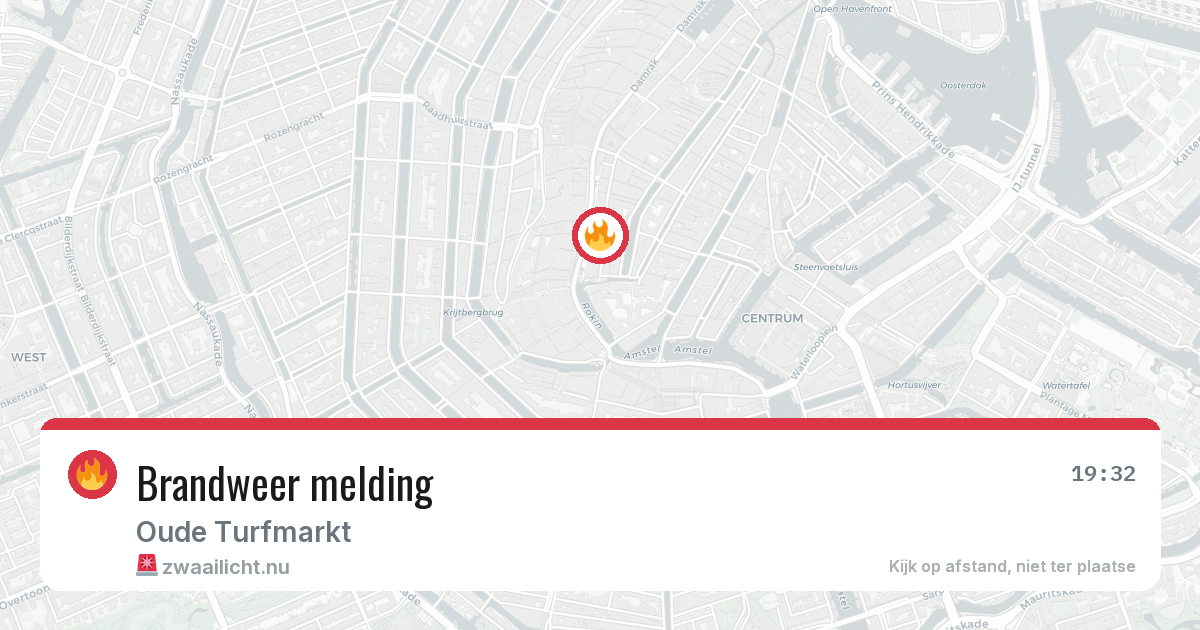 Brandweer melding — 23 apr 2026