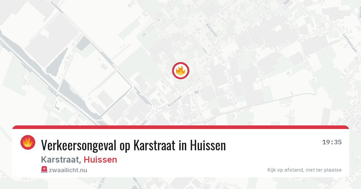 Verkeersongeval op Karstraat in Huissen — 5 feb 2026