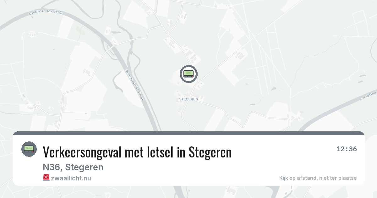Verkeersongeval met letsel in Stegeren — 21 mei 2026