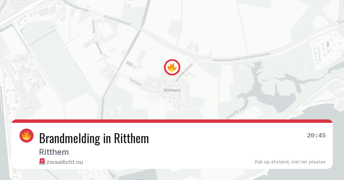 Brandmelding in Ritthem — 14 jul 2026
