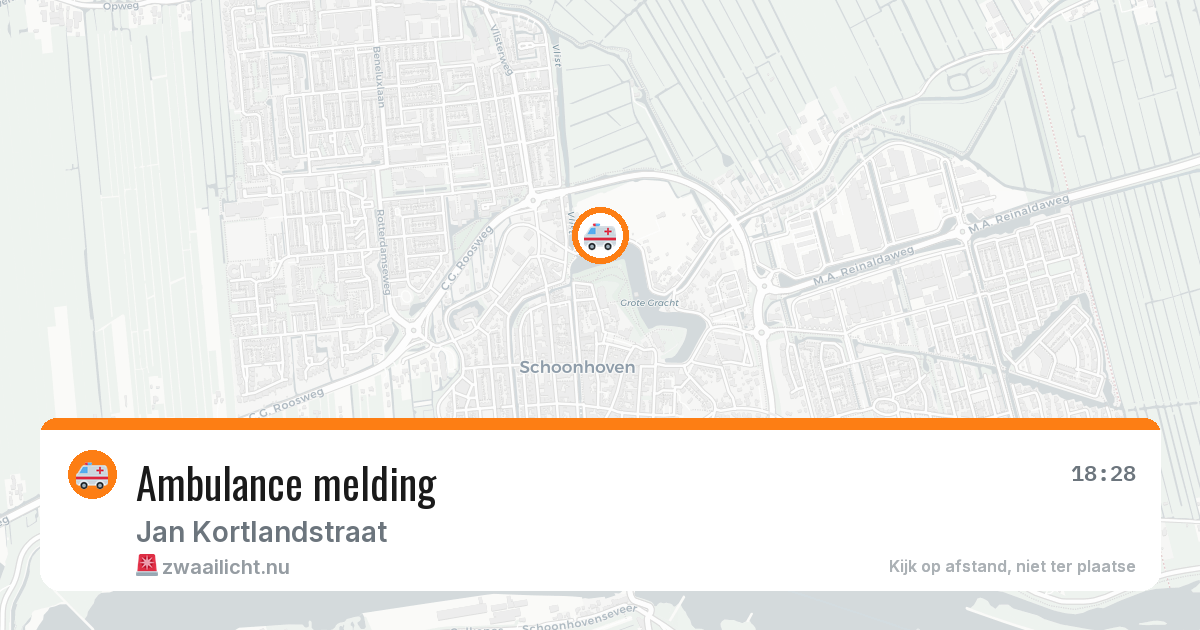 Ambulance melding — 28 jan 2026