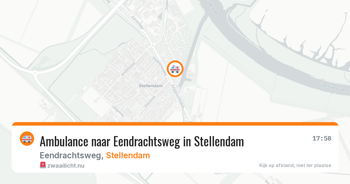 Ambulance naar Eendrachtsweg in Stellendam — 6 jun 2026