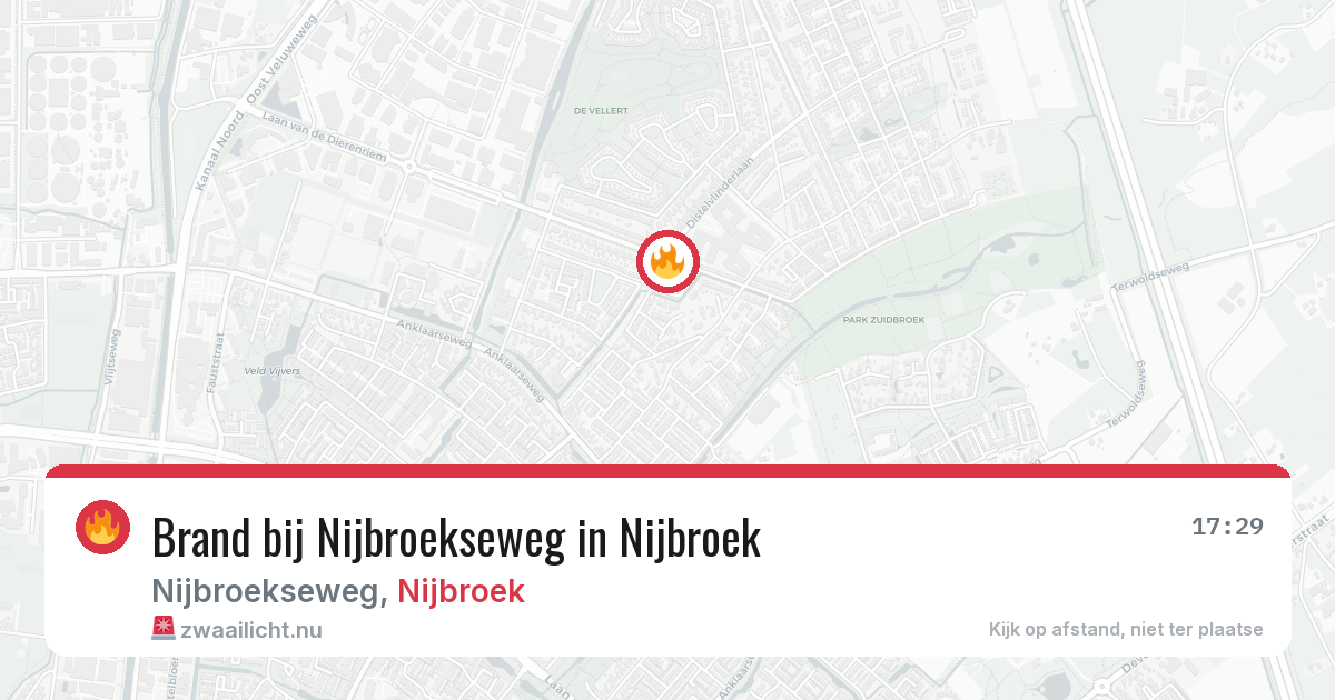 Brand bij Nijbroekseweg in Nijbroek — 9 jul 2026