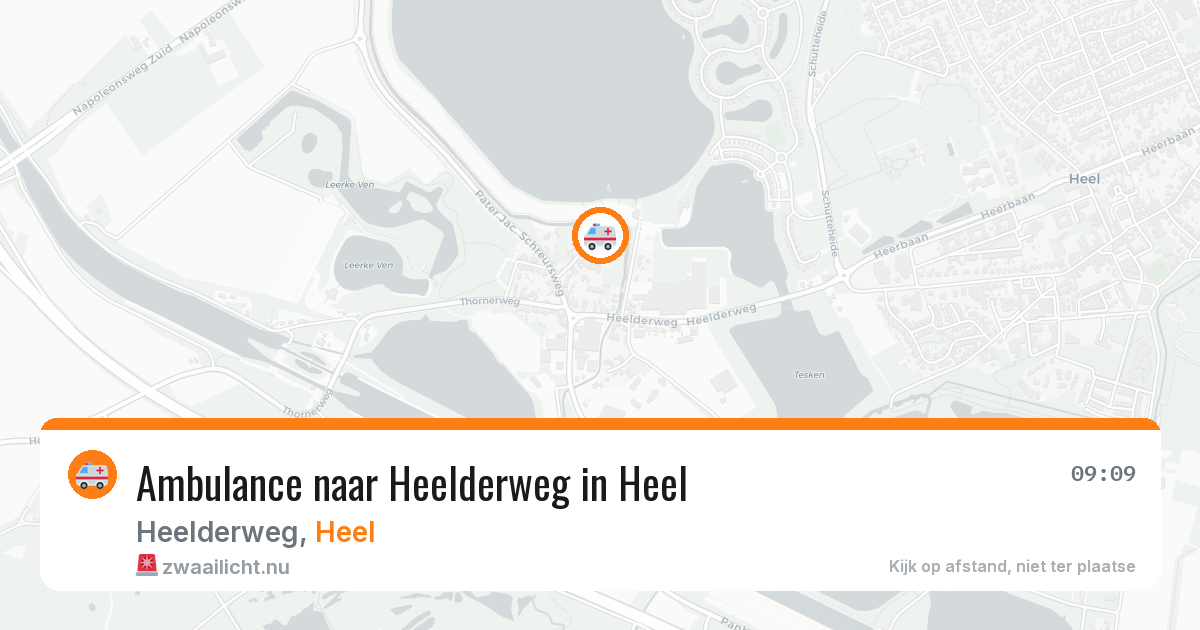 Ambulance naar Heelderweg in Heel — 2 jun 2026