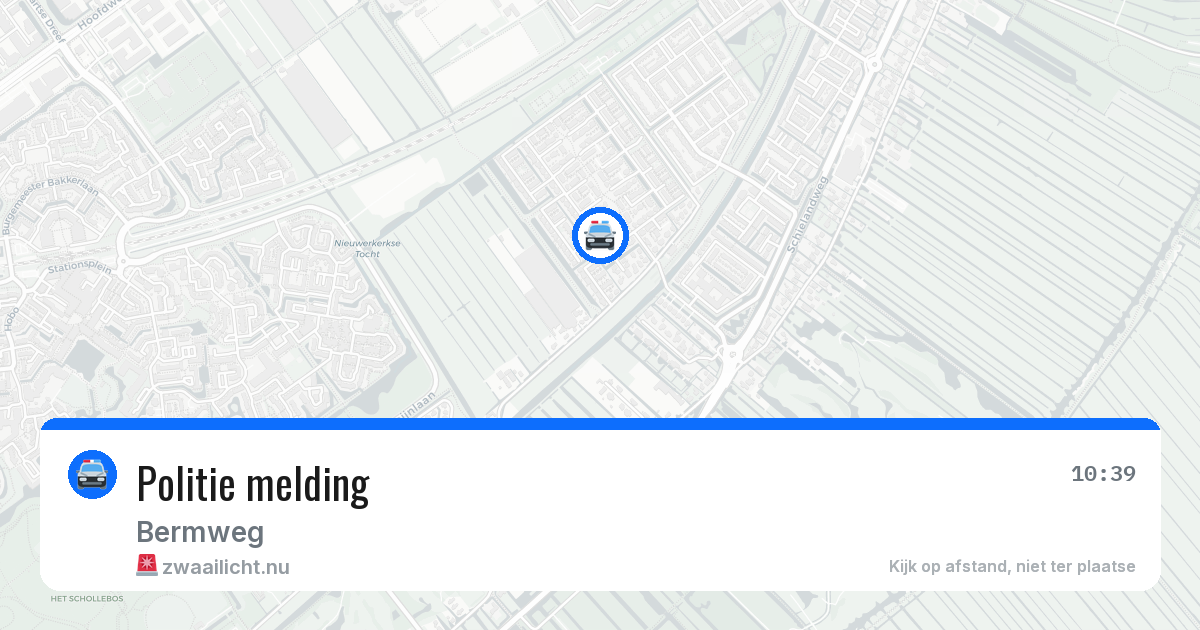 Politie melding — 7 apr 2026
