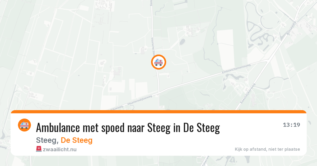 Ambulance met spoed naar Steeg in De Steeg — 20 jan 2026