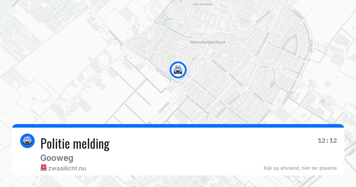 Politie melding — 21 mei 2026