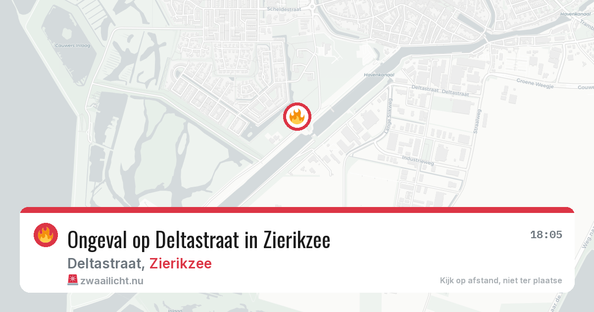 Ongeval op Deltastraat in Zierikzee — 21 jan 2026