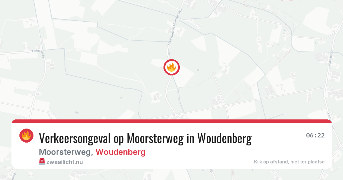 Verkeersongeval op Moorsterweg in Woudenberg — 3 mrt 2026