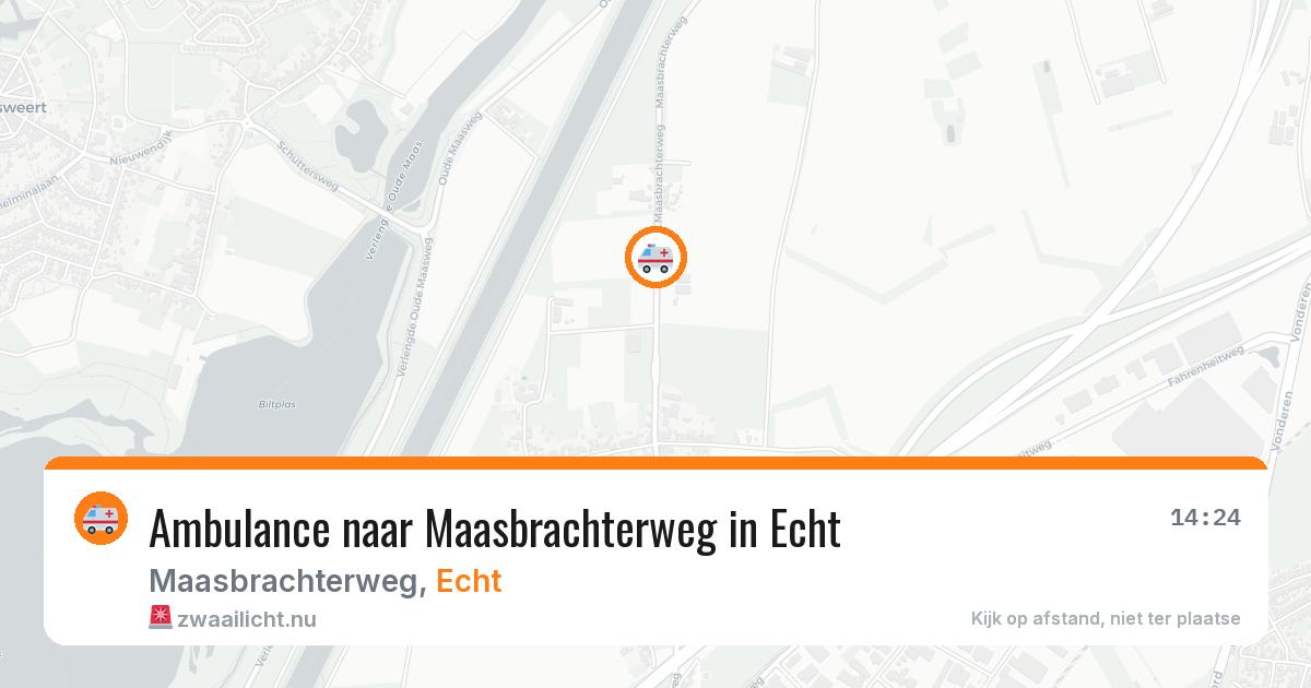 Ambulance naar Maasbrachterweg in Echt — 22 jul 2026