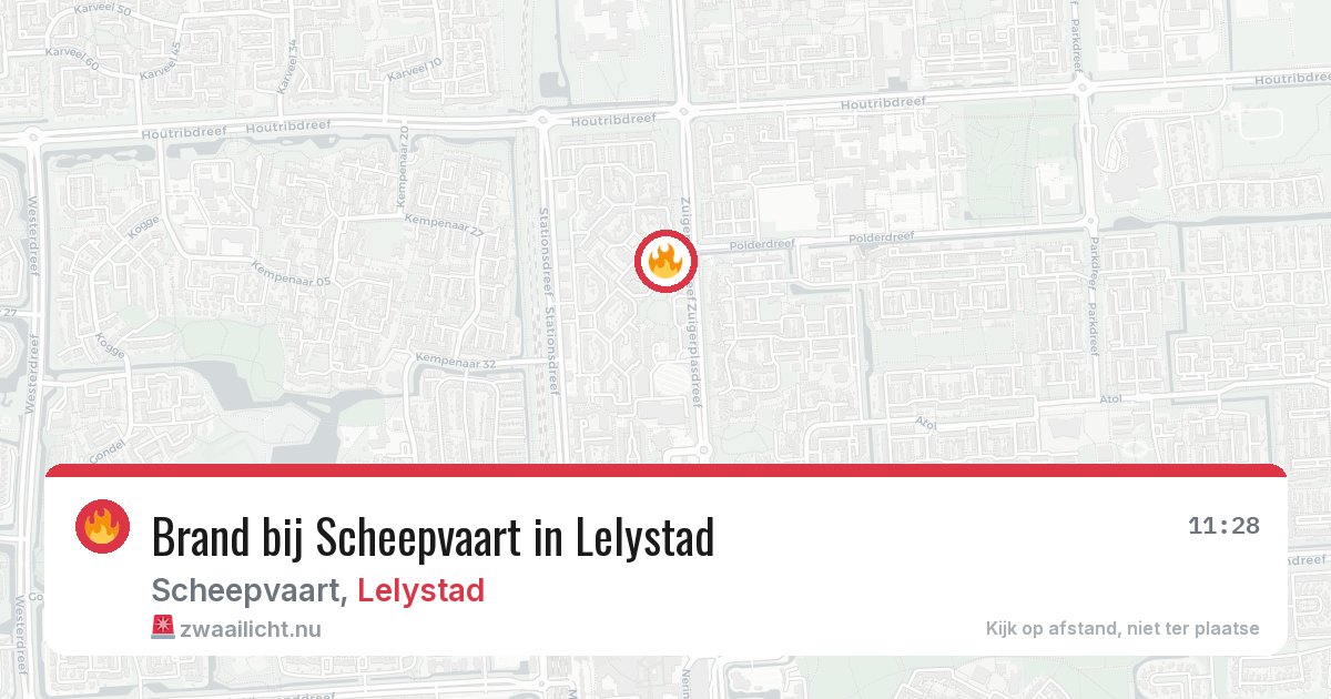 Brand bij Scheepvaart in Lelystad — 3 jun 2026