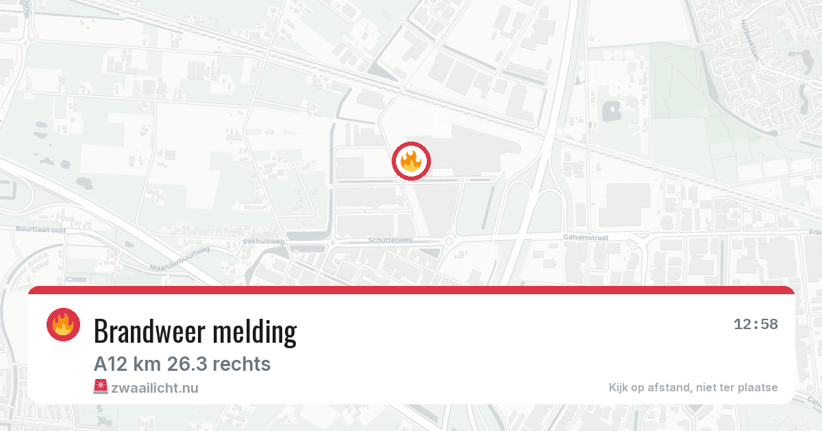 Brandweer melding — 10 feb 2026