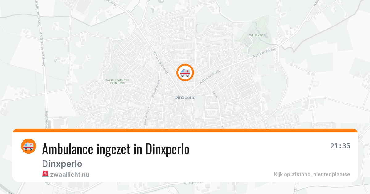 Ambulance ingezet in Dinxperlo — 18 jul 2026