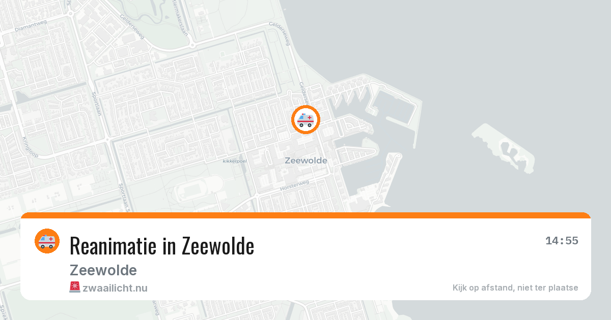Reanimatie in Zeewolde — 9 jul 2026