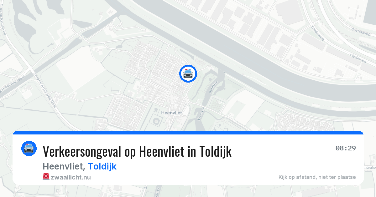 Verkeersongeval op Heenvliet in Toldijk — 28 mei 2026