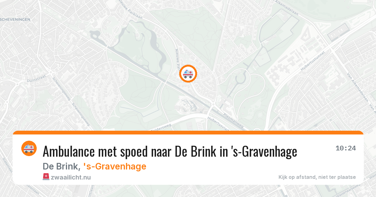 Ambulance met spoed naar De Brink in 's-Gravenhage — 28 jan 2026