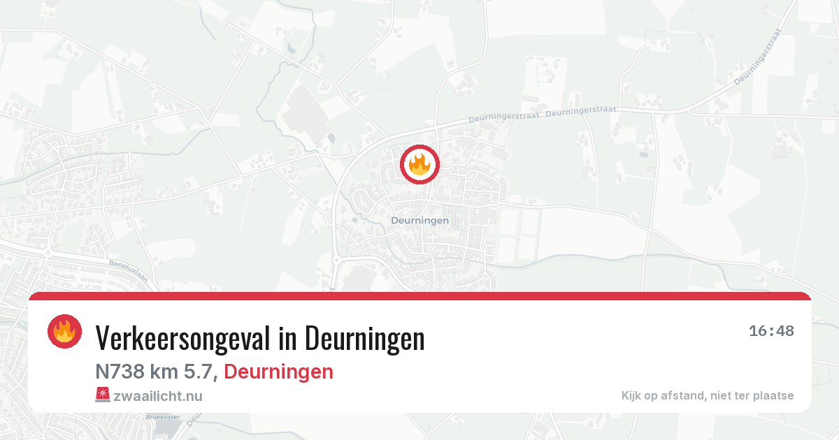 Verkeersongeval in Deurningen — 12 mrt 2026