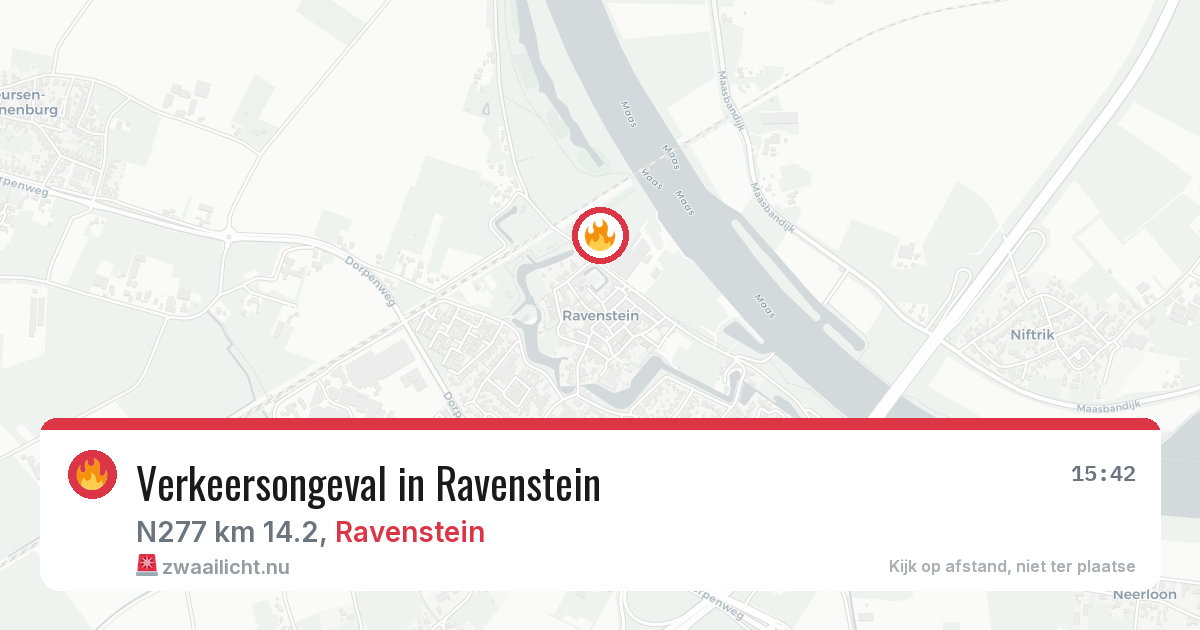 Verkeersongeval in Ravenstein — 28 mei 2026