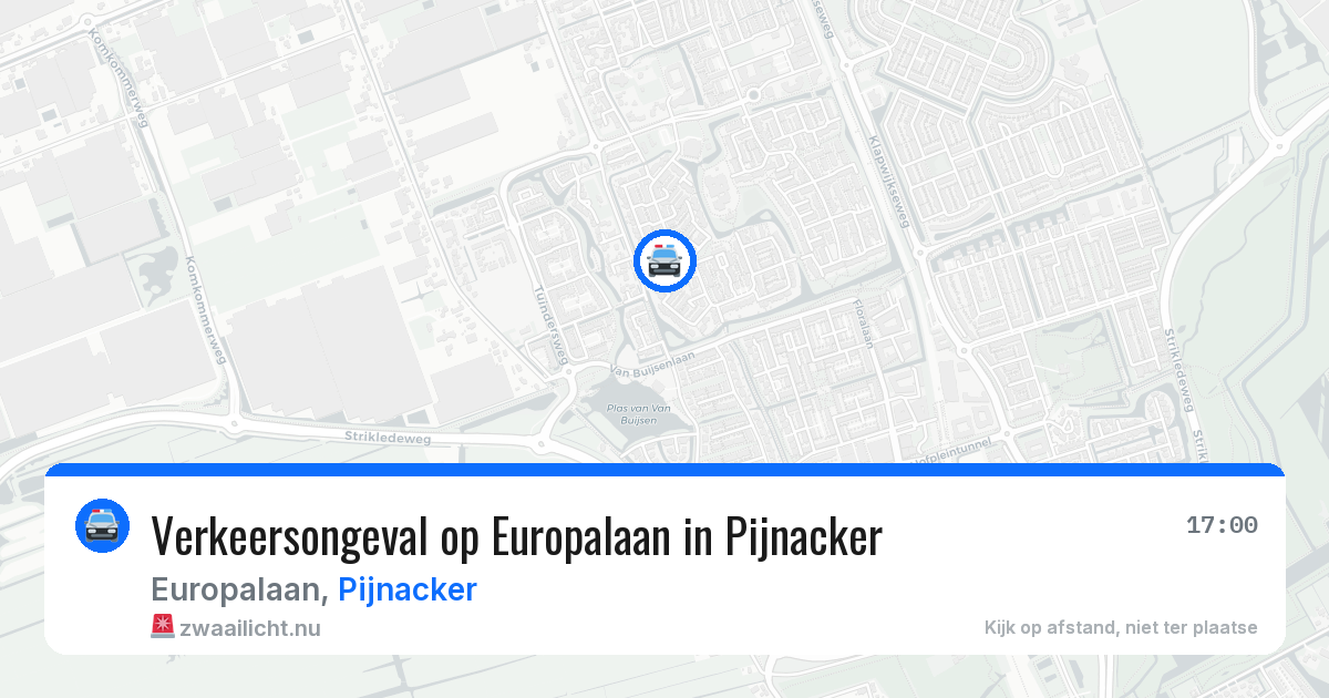 Verkeersongeval op Europalaan in Pijnacker — 4 jun 2026