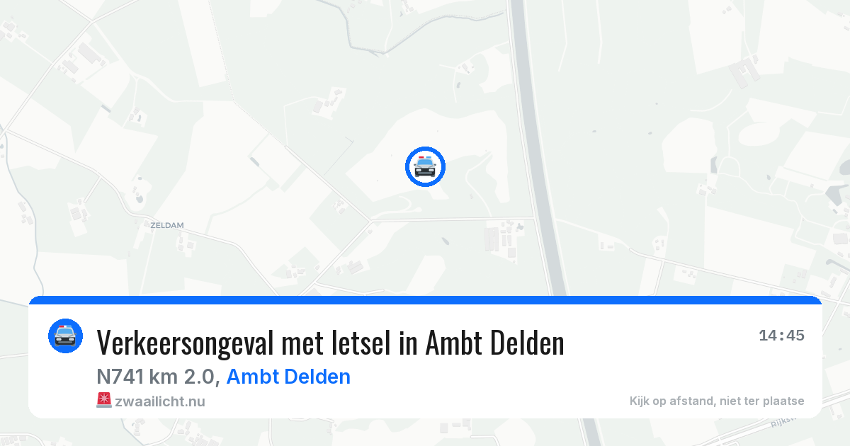 Verkeersongeval met letsel in Ambt Delden — 11 mei 2026