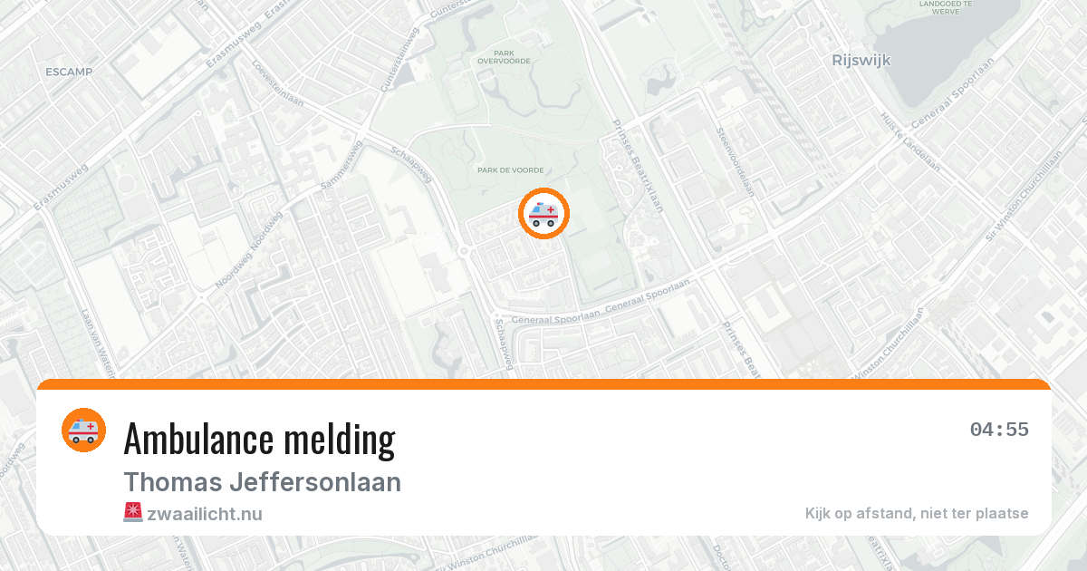 Ambulance melding — 12 feb 2026
