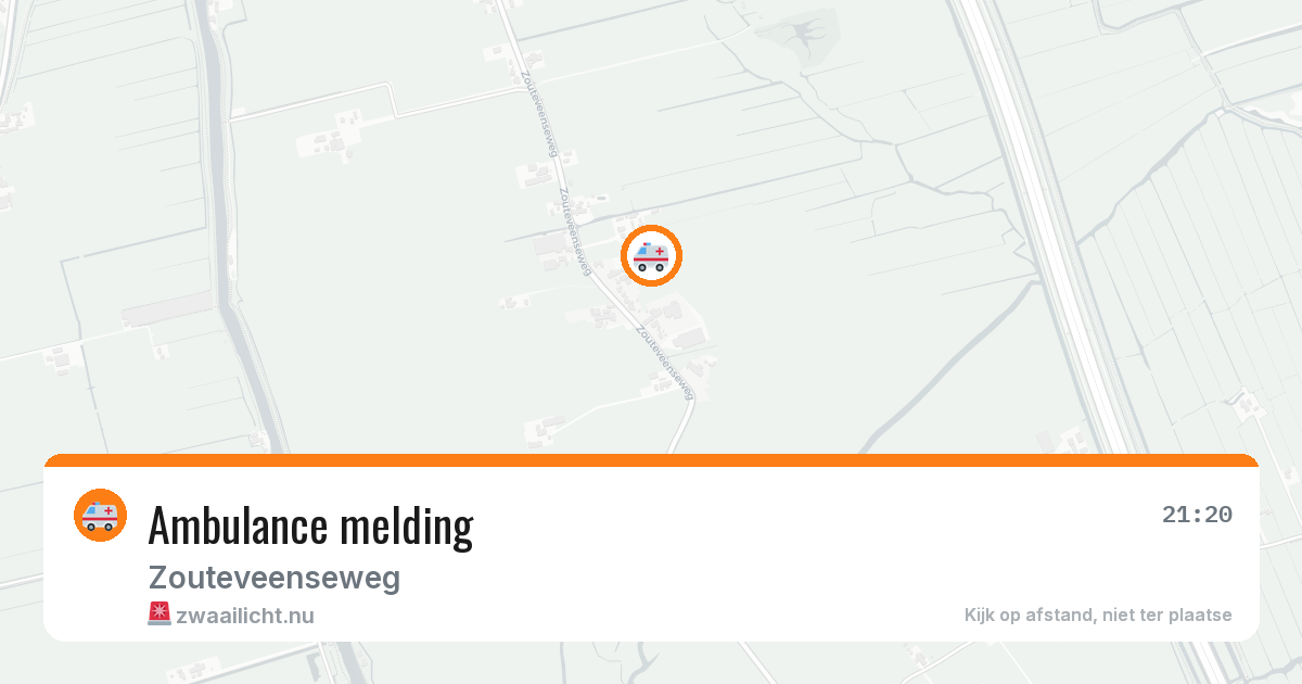 Ambulance melding — 26 jul 2026