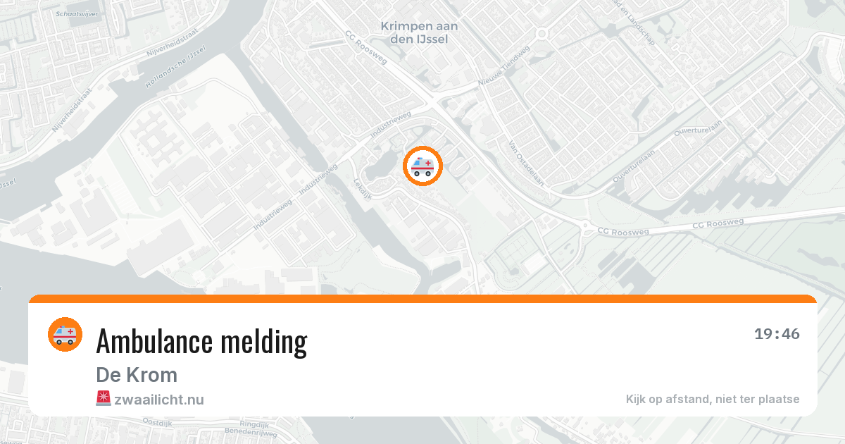 Ambulance melding — 10 feb 2026