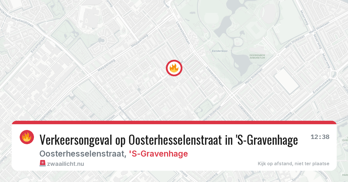 Verkeersongeval op Oosterhesselenstraat in 'S-Gravenhage — 13 feb 2026