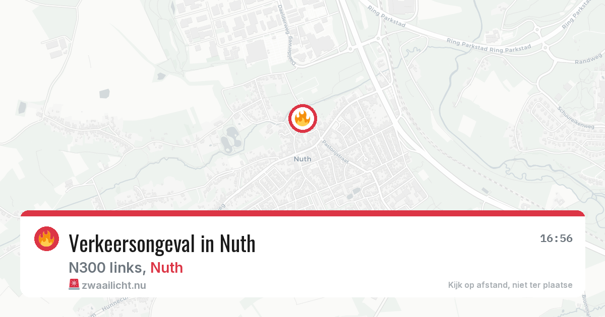 Verkeersongeval in Nuth — 12 mei 2026