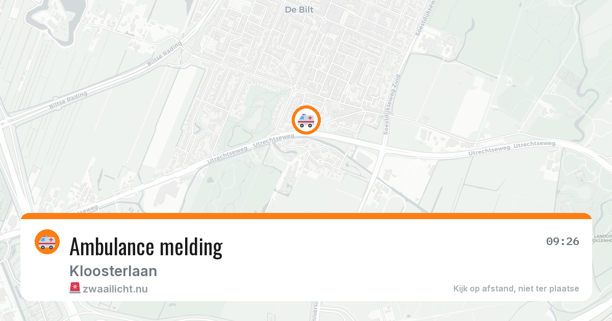 Ambulance melding — 14 jun 2026