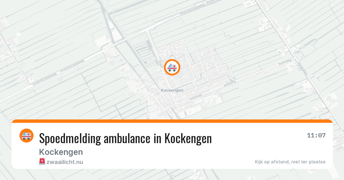 Spoedmelding ambulance in Kockengen — 3 apr 2026
