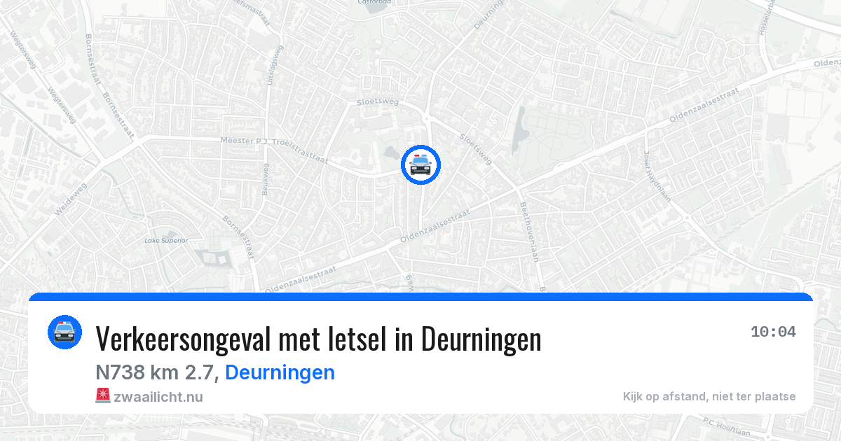 Verkeersongeval met letsel in Deurningen — 17 jan 2026
