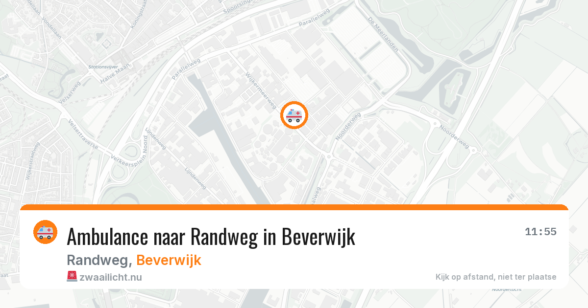 Ambulance naar Randweg in Beverwijk — 12 jul 2026