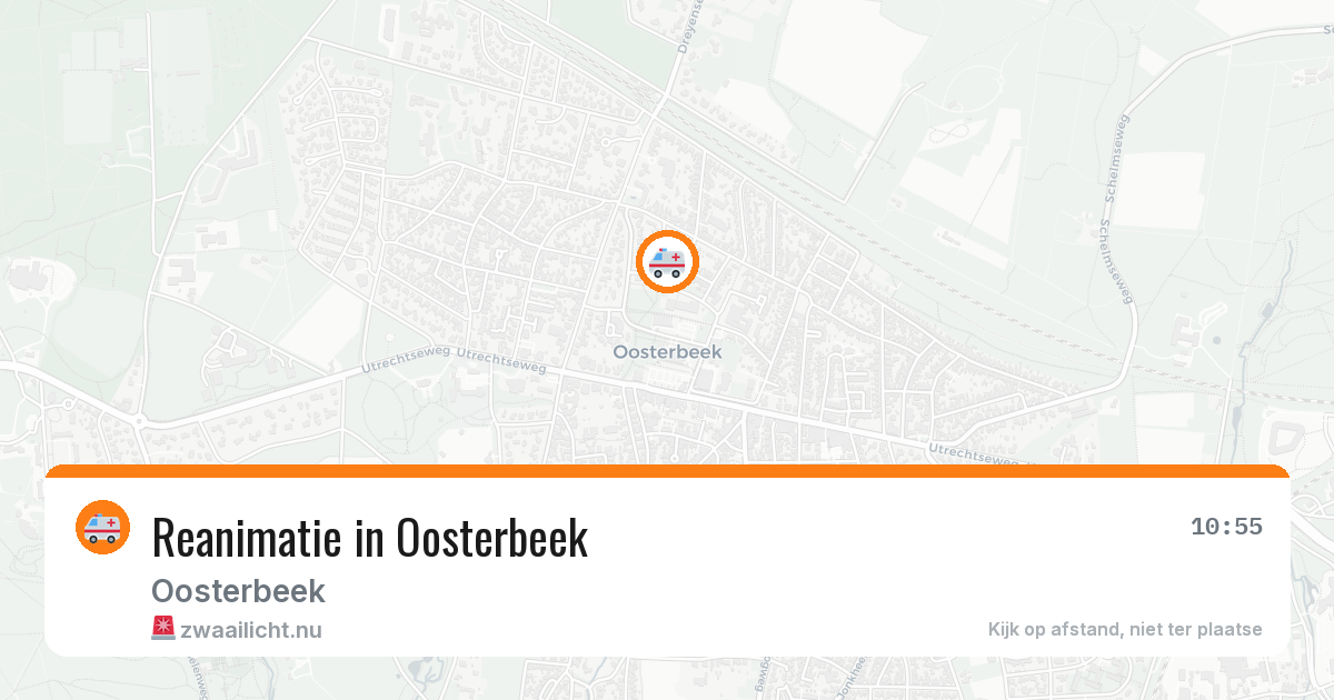Reanimatie in Oosterbeek — 22 jun 2026