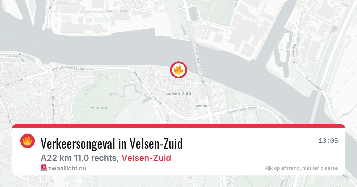 Verkeersongeval in Velsen-Zuid — 2 feb 2026