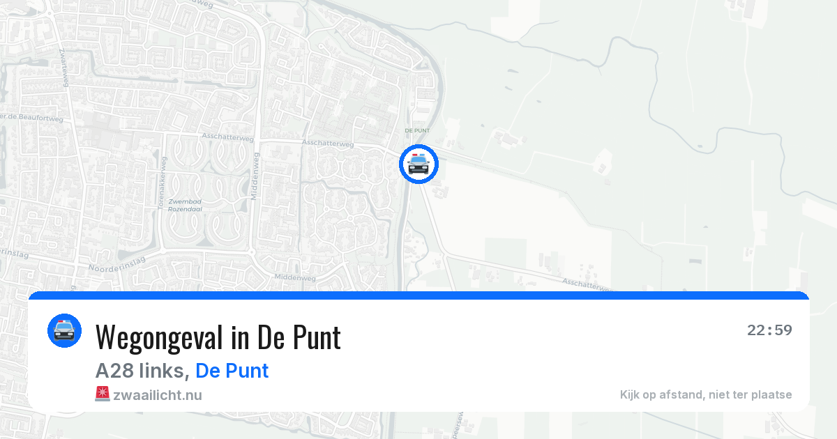 Wegongeval in De Punt — 21 jan 2026