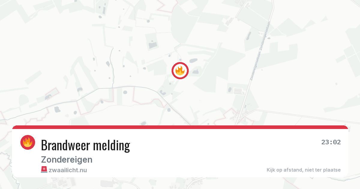 Brandweer melding — 11 jul 2026