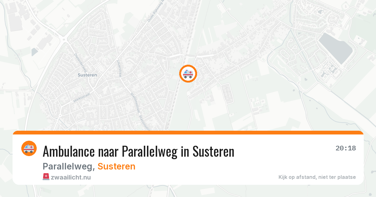 Ambulance naar Parallelweg in Susteren — 12 jul 2026