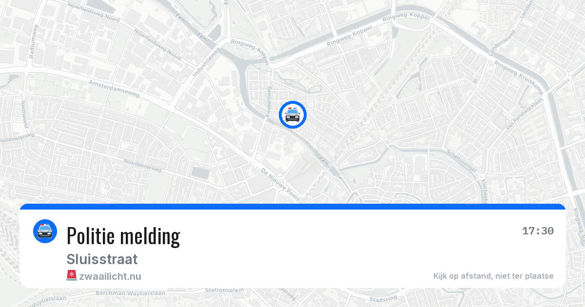Politie melding — 3 jul 2026