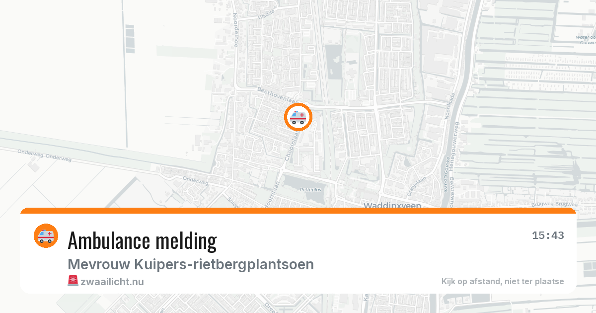 Ambulance melding — 12 feb 2026
