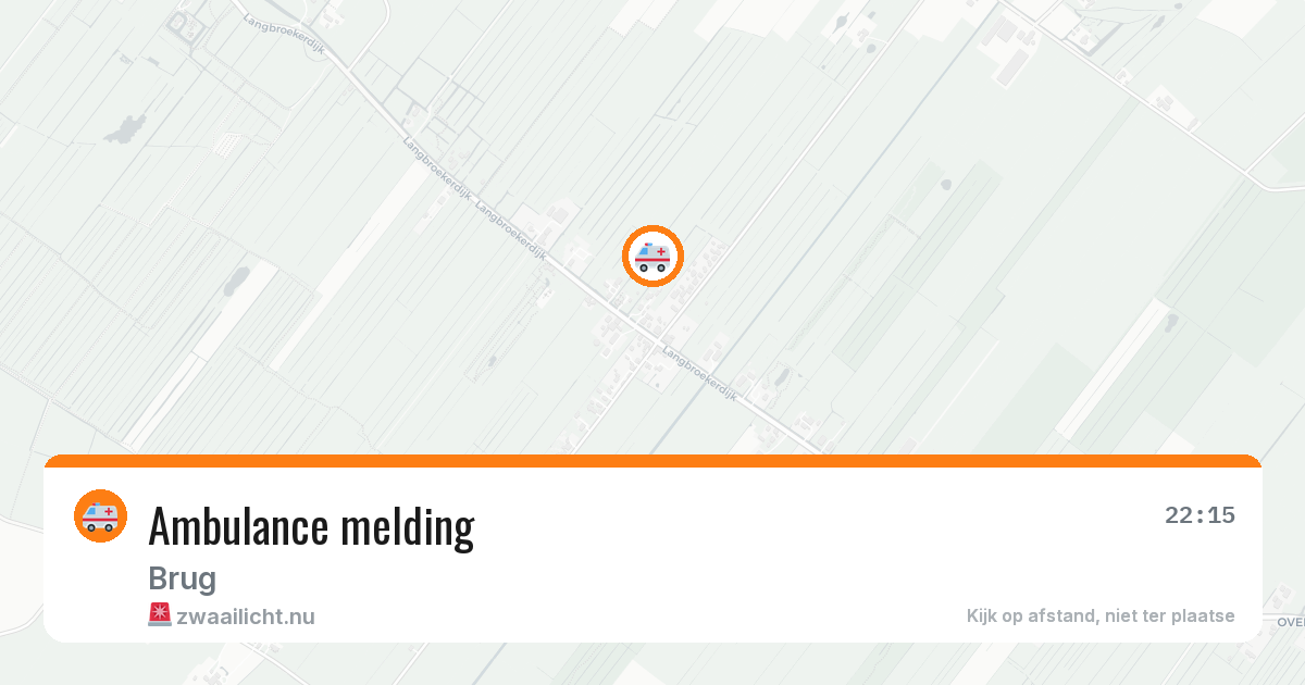 Ambulance melding — 2 feb 2026