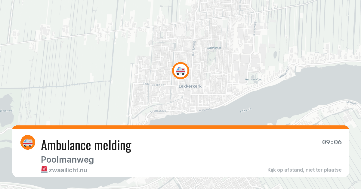 Ambulance melding — 4 feb 2026