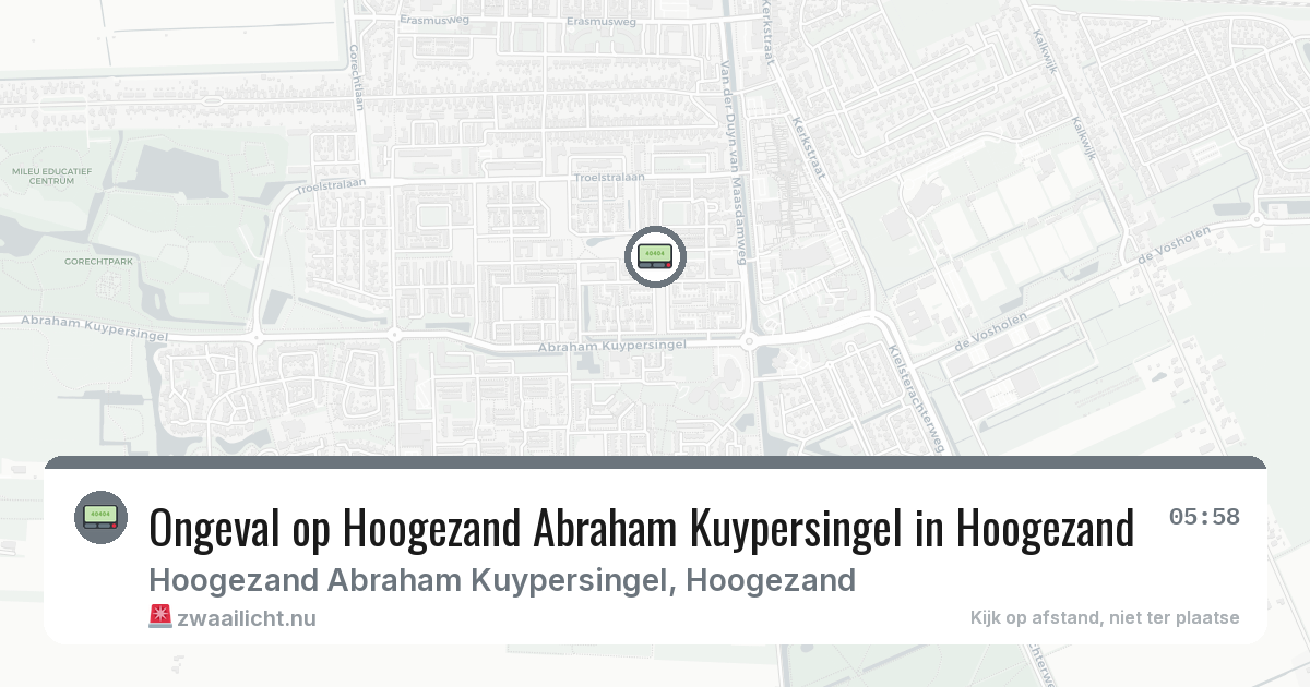 Ongeval op Hoogezand Abraham Kuypersingel in Hoogezand — 12 feb 2026
