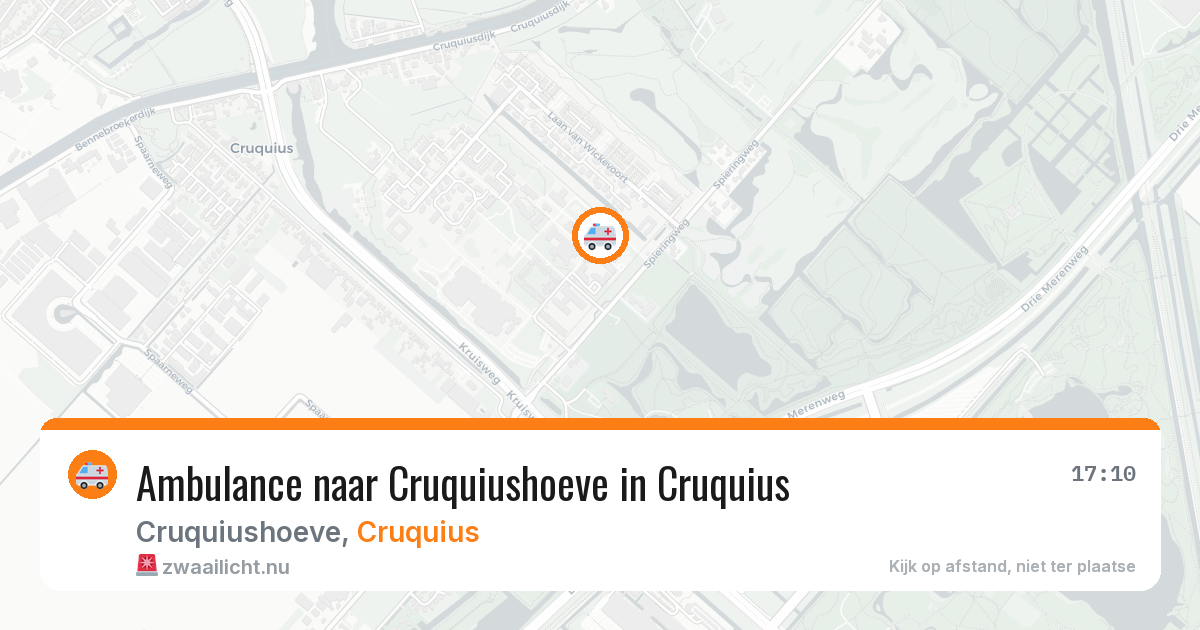 Ambulance naar Cruquiushoeve in Cruquius — 9 jul 2026