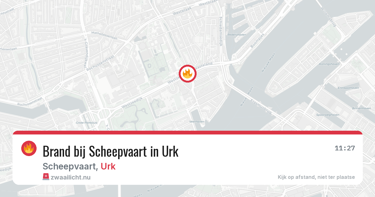 Brand bij Scheepvaart in Urk — 15 jul 2026