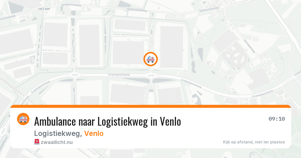 Ambulance naar Logistiekweg in Venlo — 2 jul 2026