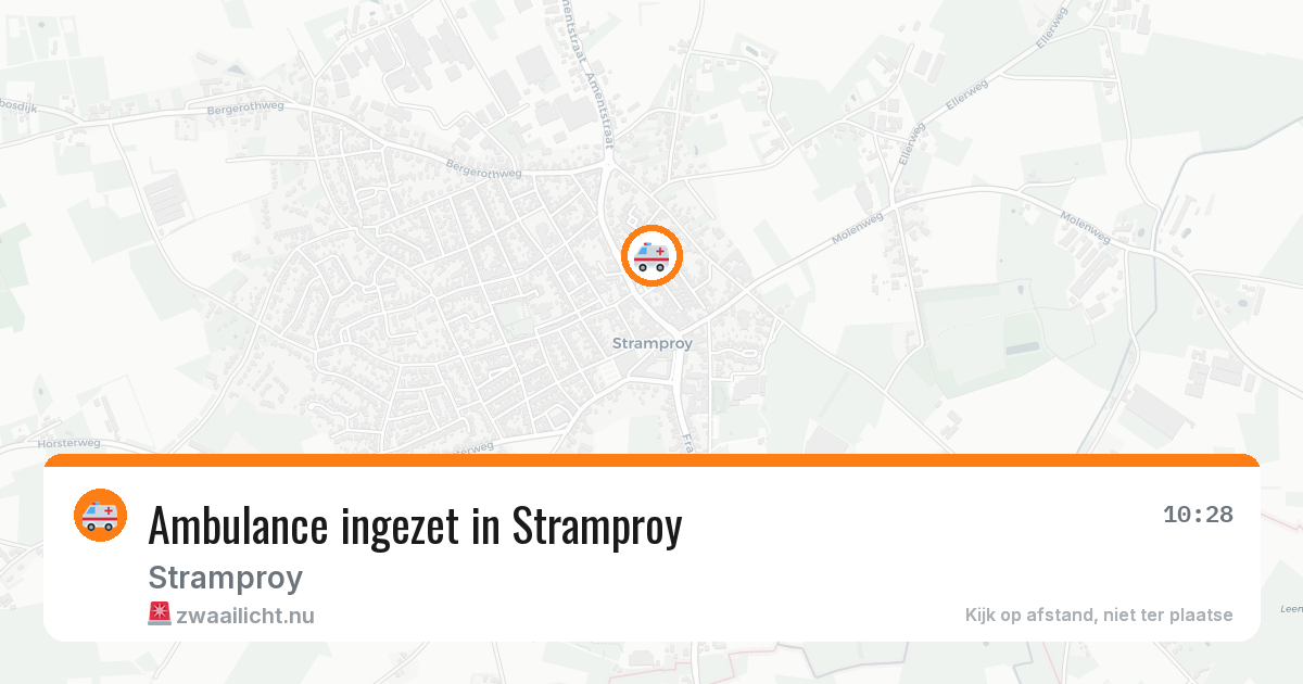 Ambulance ingezet in Stramproy — 22 jul 2026