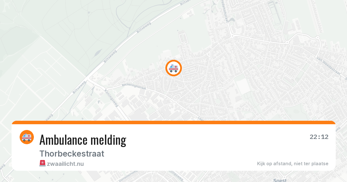 Ambulance melding — 9 feb 2026